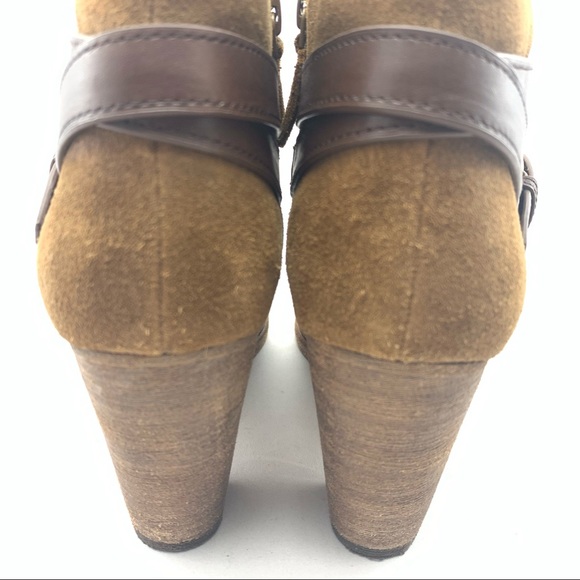 Cole Haan Suede Leather Ankle Boots 8B - Picture 3 of 7